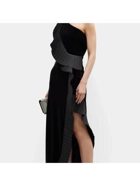 one33 social one shoulder dress Asymmetrical Shoulder Maxi Dress